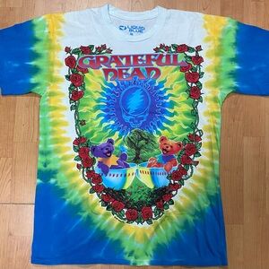 Grateful Dead Scarlet Fire Men’s Tie Dye Shirt